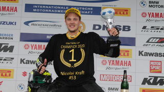 Der Hockenheimer Nicolai Kraft feierte 2020 mit dem Gewinn vom Twin Cup seinen größten Erfolg. Jetzt hört er auf mit dem Motorradssport.