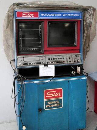 Vielleicht das außergewöhnlichste Exponat: ein Testcomputer des Typs Sun MCM1212.