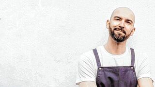 Robert Rädel,  40,  Küchenchef. Kreativer Kopf des Restaurants "Oben" in Heidelberg.  
Bild: restaurant-oben.de