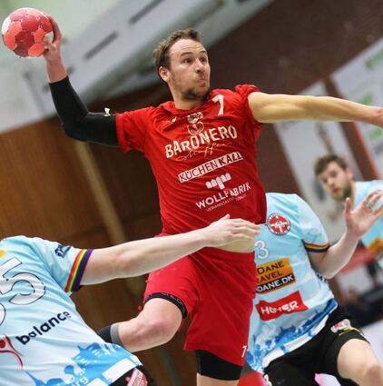 Christian Wahl gewinnt mit der HG Oftersheim/Schwetzingen in der Relegation der 3. Handball-Liga auswärts gegen DHK Flensburg. Jetzt, nur eine Woche später, steht bereits das Rückspiel in der Nordstadthalle an.