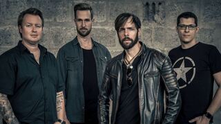 „K’lydoscope“ – das sind Martin Orth (v. l.), Simon Kammerer, Andreas Frank und Fabio Di Bernardo.