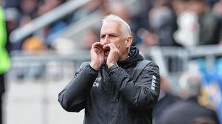 „Niemand lässt die Zügel schleifen“: Waldhof-Trainer Christian Neidhart ist mit dem Engagement seiner Mannschaft im Training zufrieden.
