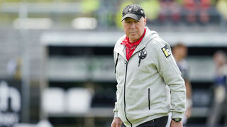 Sandhausens Interimstrainer Gerhard Kleppinger trifft mit seinem Team am Sonntag auf Jahn Regensburg.