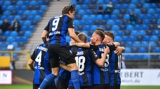 Beim 4:1-Sieg gegen Halle überzeugte der SV Waldhof auf ganzer Linie.