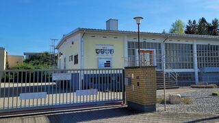 Das Wasserwerk an der verlängerten Speyerer Straße in Reilingen. Der Zweckverband Wasserversorgung plant den Bau eines neuen Brunnens und die Neuanlage der Ver-sickerungsbeckens, um durch neue Behälterkammern die Speicherkapazität an Trinkwasser zu erhöhen.