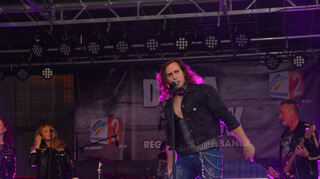 Frontmann Antonio Calanna gibt Delta Rock Stimme.