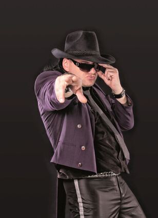 Pit Goss ist Udo Lindenberg. Mit der Coverband „Panik Syndikat“ ist er bei „Musik im Park“ zu erleben.