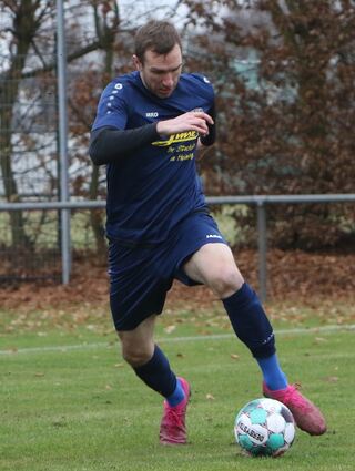 Mit Ben-Richard Prommer  (hier noch im Trikot von ASC Neuenheim) hat der FV Brühl einen tollen Spieler an Land gezogen, der sich auch gegen Horrenberg wieder als Goalgetter in Szene setzte. Archivbild: Fischer