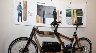 Vernissage Bambusfahrräder im Wasserturm Plankstadt