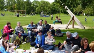Das Wetter spielt mit beim Luisenpark-Picknick am Freitag.