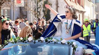 Die Prinzessin der „Kollerkrotten“ steht auch beim Umzug im Frühjahr in Brühl im Mittelpunkt.