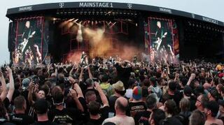 Umjubelte Premiere: „Metallica“ beim ersten Festival 2022.