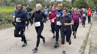 Die Fünf-Kilometer-Strecke des Spendenlaufs „Run for the kids“ ist im vergangenen Jahr sehr beliebt. Auch dieses Mal wird sie wieder angeboten.