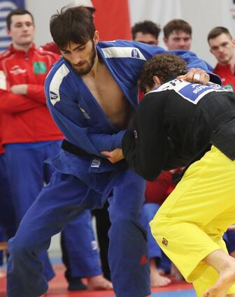 Dimitri Gochilaidze, der zuletzt Bronze beim Grand Prix in Österreich gewann, geht nun im Heimkampf für den JSV Speyer in der Bundesliga wieder auf die Matte.