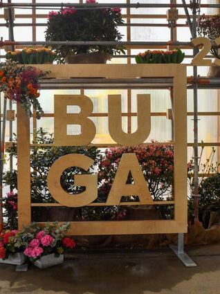 Die Stadt Hockenheim präsentiert sich auf der BUGA in Mannheim.