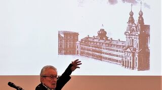 In der Vortragsreihe des Vereins für Heimatgeschichte zu den Jubiläen 125 Jahre Stadtrechte und 20 Jahre Große Kreisstadt referierte Josef Diller zum Thema Jesuiten.
