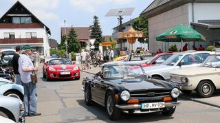 Oldtimer-Sportwagen sind beim Museumsfest genauso vertreten wie viele andere seltene Modelle.