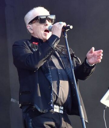 Holly Johnson, Ayliva und Clueso (von links) heizten den Fans gut ein.