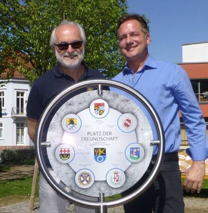 Gabor Kollanyi (l.) führte den Förder-verein 25 Jahren, sein Nachfolger ist seit 2018 Jochen Wiegand.