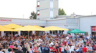 Beim Tag der offenen Tür zum Jubiläum der Hockenheimer Wehr 2019 blieb kein Platz unbesetzt. Bild: FFW Hockenheim