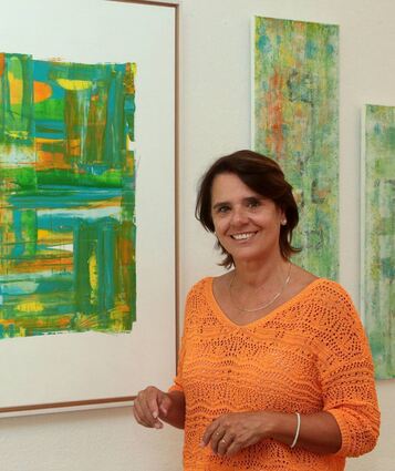 Nicole Fuchs lädt am Donnerstagabend zur Eröffnung ihrer Galerie in der Karlsruher Straße ein.