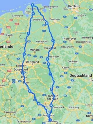 Ketsch und Nordsee, hin und zurück: die Tour de Krüger.