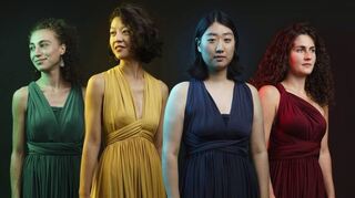 Die Damen des Nerida Quartetts.