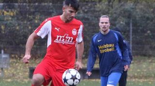 Ketsch (l. Gökhan Kaya) und Mühlhausen standen sich letztmals 2019/20 gegenüber.