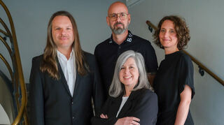 Sie leiten das Capitol (v.l.): Sascha Krebs, Thorsten Baumann, Yvonne Geiger und Julia Wütscher.