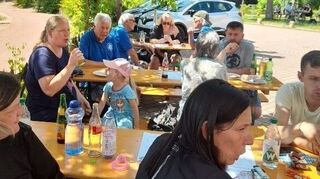 Die Schwetzinger Carneval-Gesellschaft kommt auf dem TV-Gelände zu ihrem Sommerfest zusammen. Bild: SCG