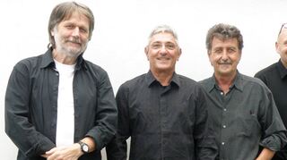 Hugo and Friends mit Wolfgang Franz (v. l.), Wolfgang Müller, Hugo Fuchs und Pit Goss eröffnen „Music in the City“.