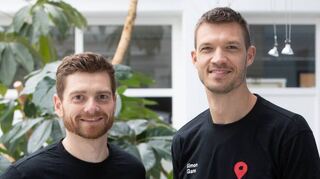 Die beiden Projektleiter Clemens Peters (l.) und Simon Gans von Climap.