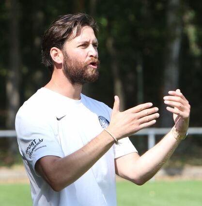 Plankstadts Trainer Ali Hanbas.