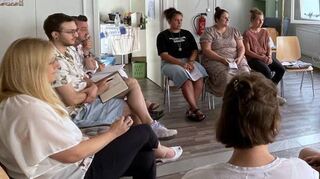 Im Haus der Begegnung gab es einen Infoabend zum Thema „Ehrenamt mit geflüchteten Menschen“.