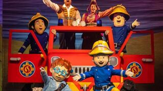 Feuerwehrmann Sam kommt in die Stadthalle.