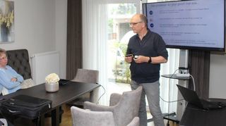 Dr. Martin Wilmes dozierte zum Thema „Fernsehen wann ich will“ und stellte Streamingdienste und Mediatheken vor.