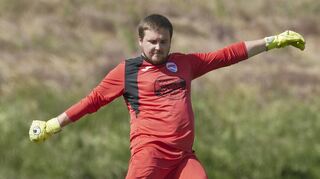 Gelegenheitstorwart: Jonas Reis von der SG Nordheim/Wattenheim half schon häufiger im Kasten der Spielgemeinschaft aus. Am Sonntag wird er gegen den FC Starkenburgia Heppenheim erneut als Torhüter gebraucht.