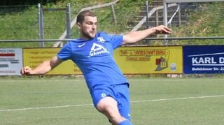 Ein Schuss, ein Treffer: Leonardo Muzhaqui markierte im Duell gegen Groß-Rohrheim das „Goldene Tor“ für die SG Reichenbach.