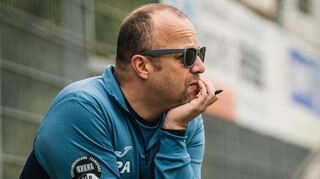 Wurde vom FC Italia Bensheim vor so manch knifflige Aufgabe gestellt: Lampertheims Sportausschussvorsitzender Patrick Andres.