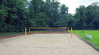 Das neue Beachfeld auf dem TV-Sportplatz.