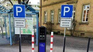 Zum Ermöglichen einer Mobilitätswende gehört laut Martin Hirning von der Gemeinde Oftersheim auch das Schaffen neuer Infrastruktur – wie zum Beispiel E-Ladesäulen.