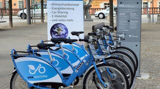 Die Leihräder von VRNnextbike werden immer besser angenommen in Schwetzingen.