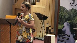 In ihrem Vortrag bilanziert die aus Brühl stammende Ärztin Tabea Riziki die bisherigen Erfolge des „Jeremie Project Congo“ und gibt neue Ziele bekannt.