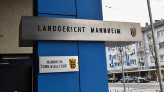 Der Prozess wird vor dem Mannheimer Landgericht verhandelt.