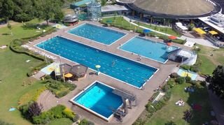 Bellamar in Schwetzingen: die Freibadsaison endet am 10. September 2023.