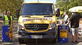 Die Teilnehmer des Fahrsicherheitsturniers, das vom MSC Eppelheim an der Rhein-Neckar-Halle organisiert wird, müssen unter anderem Höhen und Breiten genau abschätzen und den Parcours möglichst fehlerfrei bewältigen.