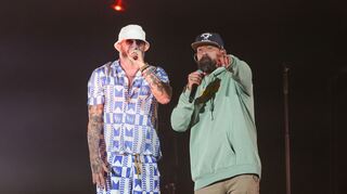 Sido und Gentleman begeistern die Fans zusammen auf der Euphoria Stage beim Glücksgefühle Festival 2023.