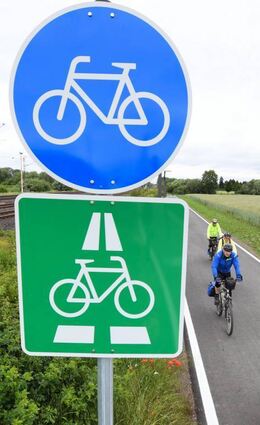 Der Radschnellweg zwischen Heidelberg und Schwetzingen (hier ein Symbolbild) ruft mit seinen geplanten Varianten Diskussionen hervor.