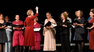 Hatte bei den Frauen die Nase vorn: der Chor Ladies Only