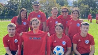 Das Fußballteam der Comenius-Schule gibt beim Turnier in Lauffen alles.